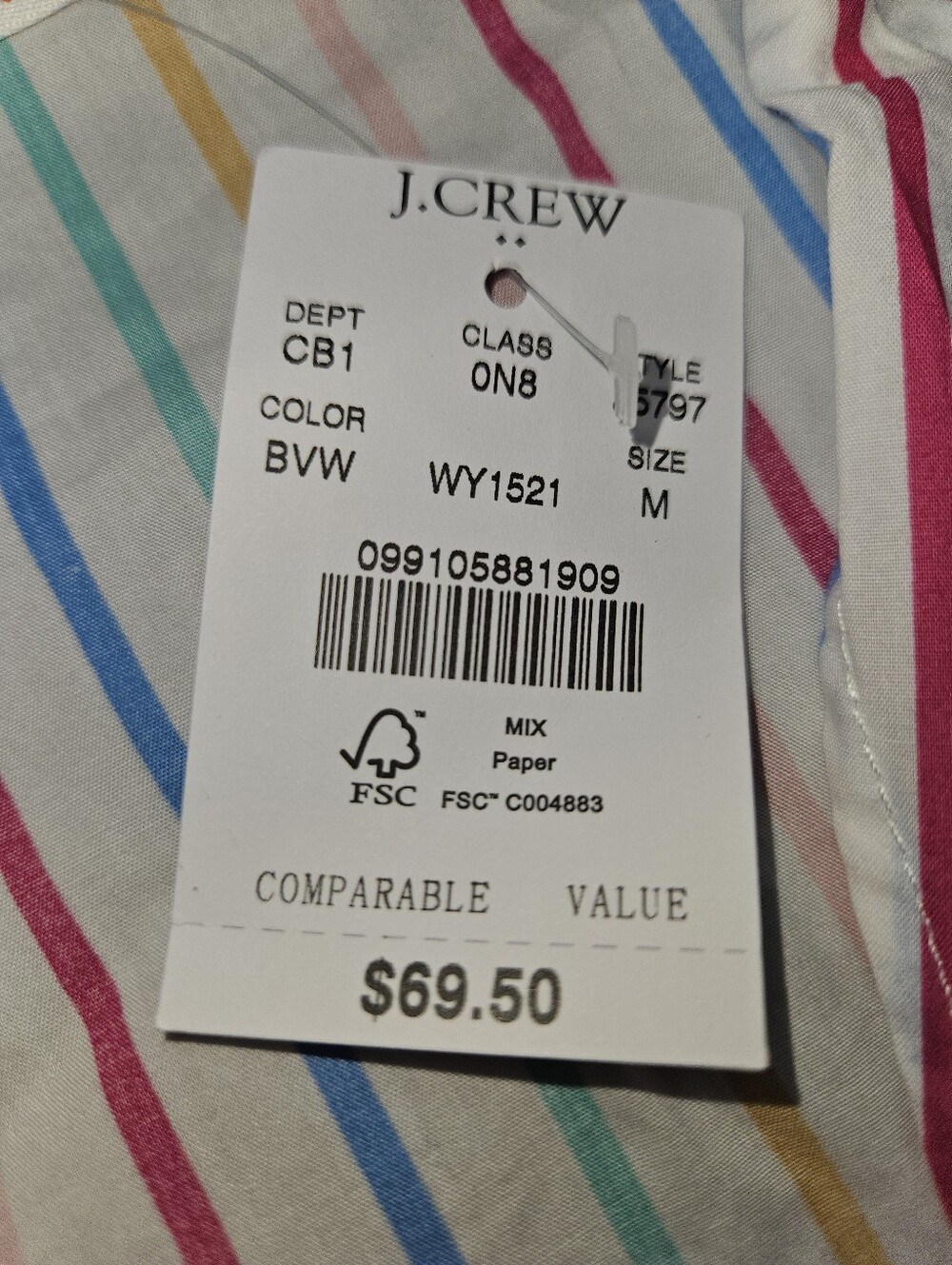 J. Crew Pajamas PJs Sleepwear NEW Medium - Picture 4 of 5